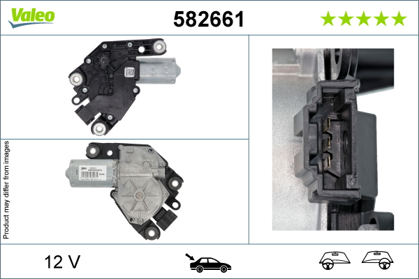 Motore tergicristallo - 582661 VALEO
